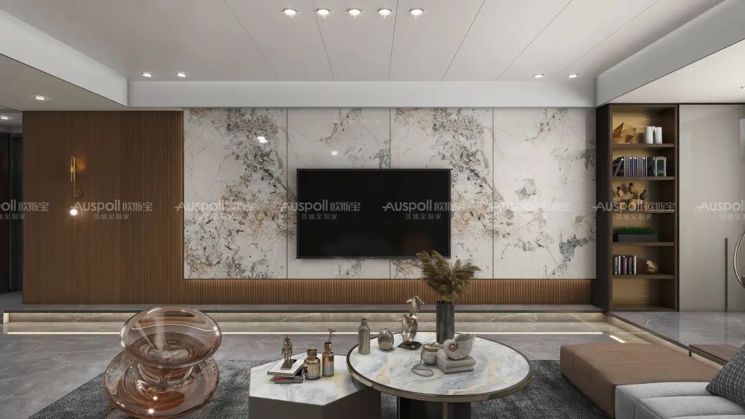 歐斯寶集成吊頂現(xiàn)代輕奢風(fēng)格效果圖1