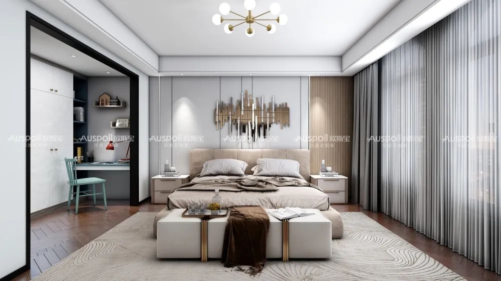 歐斯寶集成吊頂訂制墻板效果圖