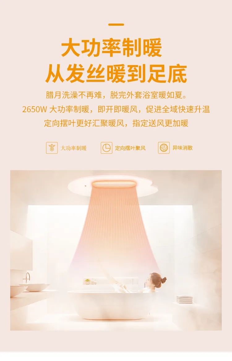 歐斯寶頂墻定制家浴室空調(diào)圖片